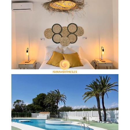 Eonia Marinas-Duplex Con Porche En Primera Linea! Vera Bagian luar foto