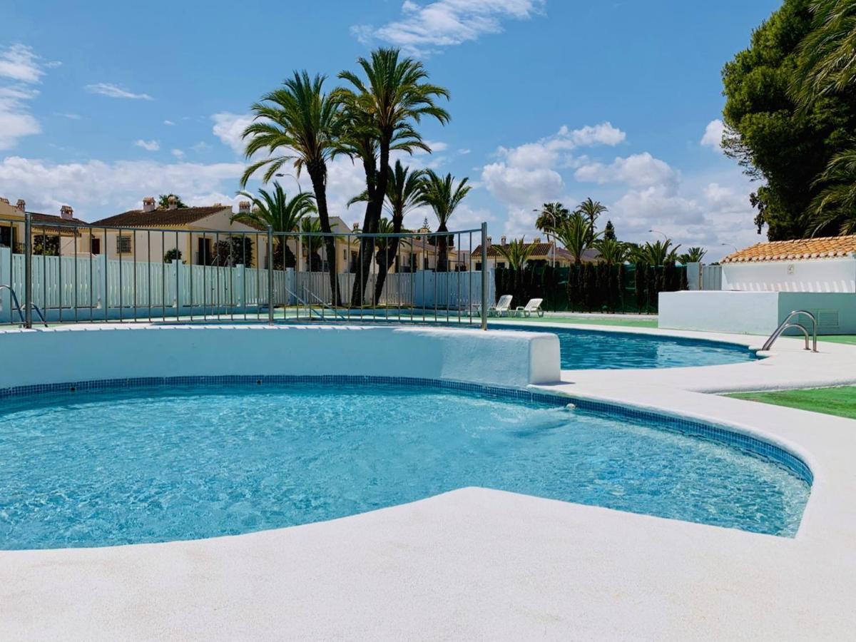Eonia Marinas-Duplex Con Porche En Primera Linea! Vera Bagian luar foto